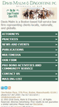 Mobile Screenshot of davismalm.com